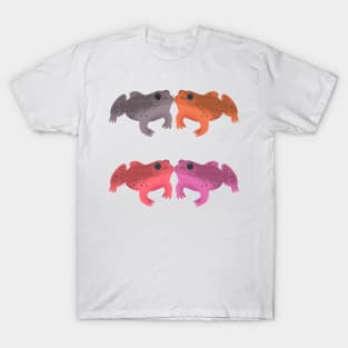 Bullfrog Buddies (Coral Oat) T-Shirt